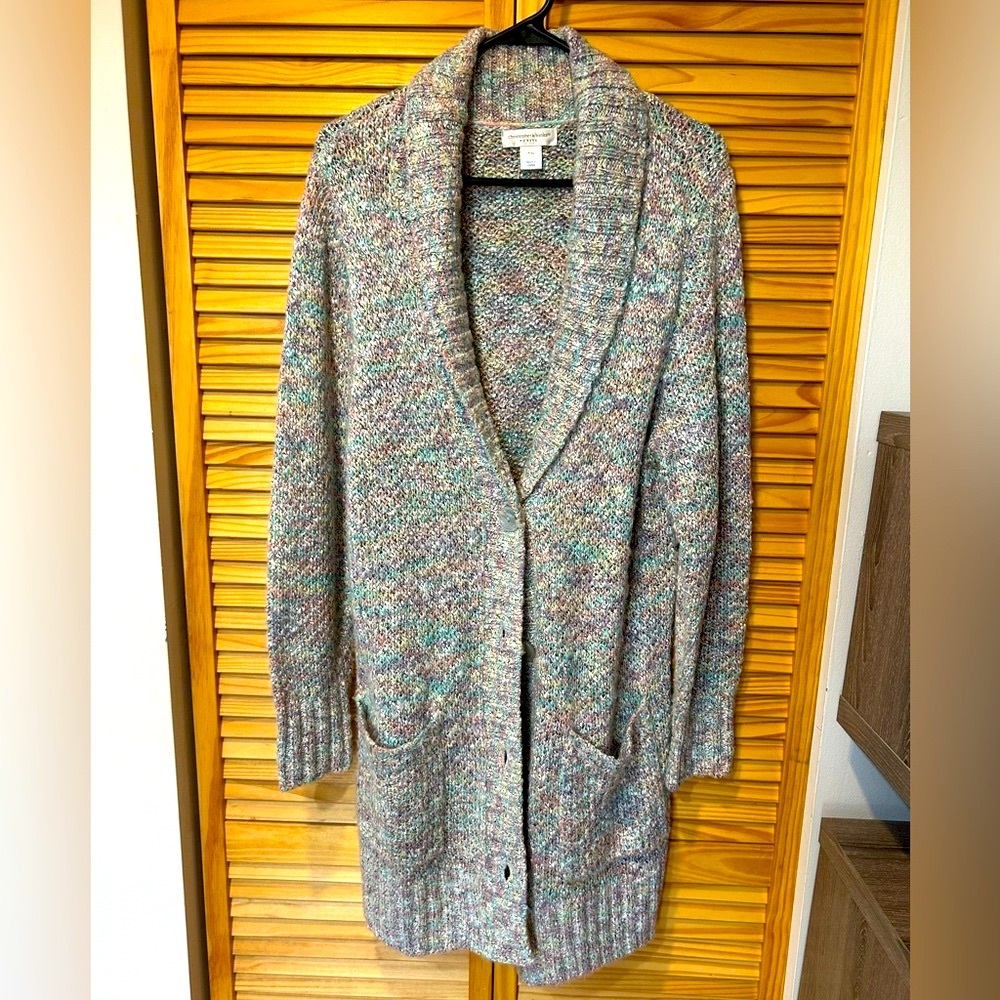 Christopher & Banks Pastel Knit Cardigan Sweater